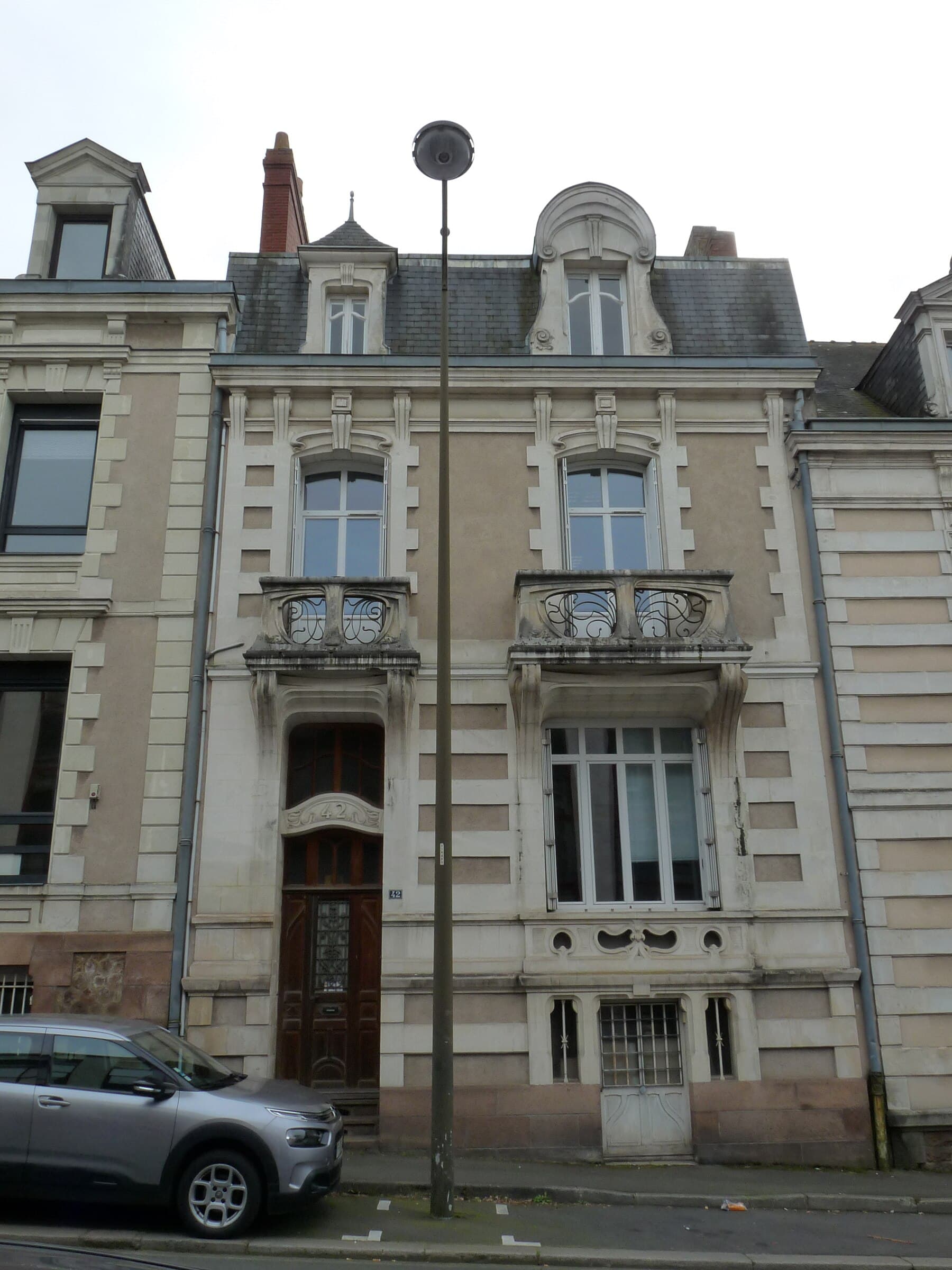 Maison ardoise — Avenue Léon Gambetta, Cholet (49)
